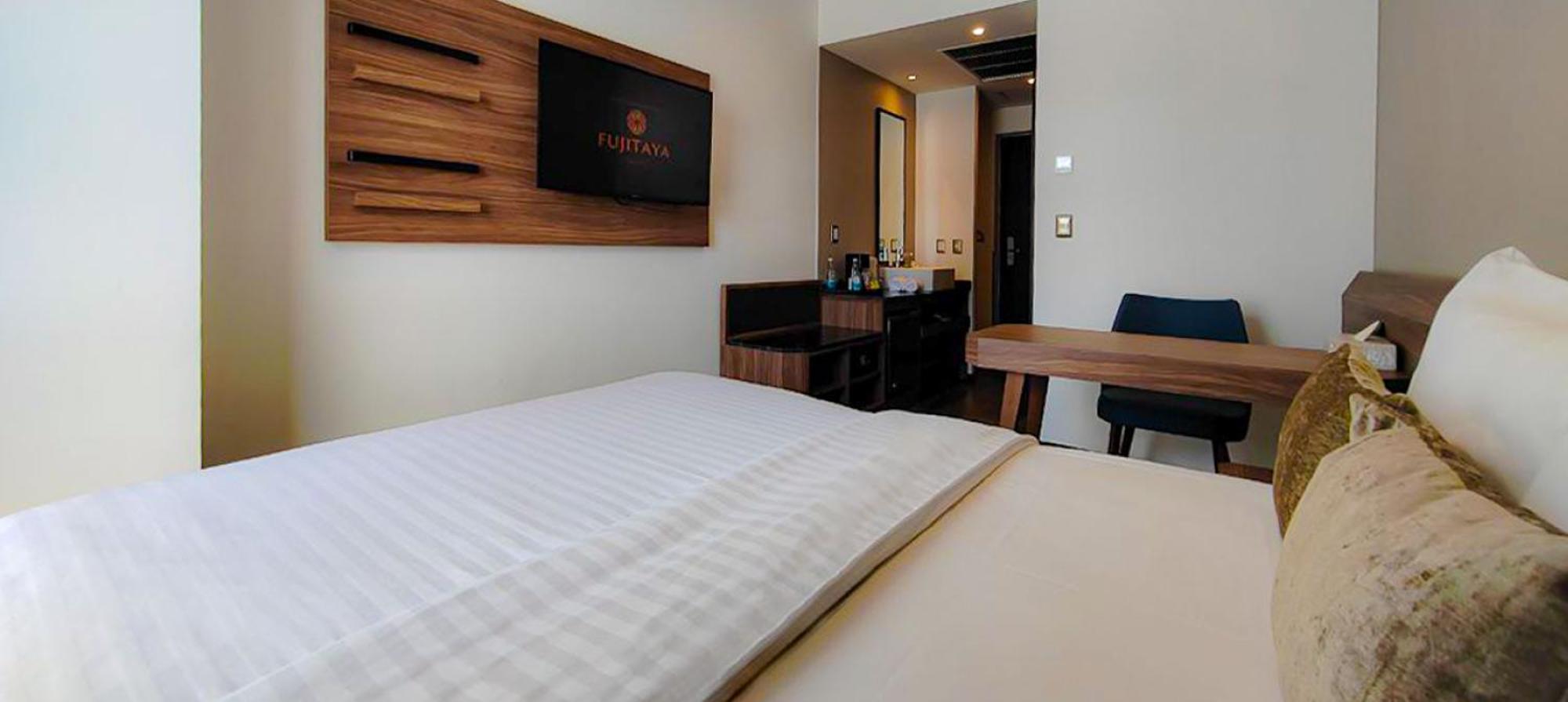 Hotel FUJITAYA Querétaro Jurica Exterior foto A room at the hotel